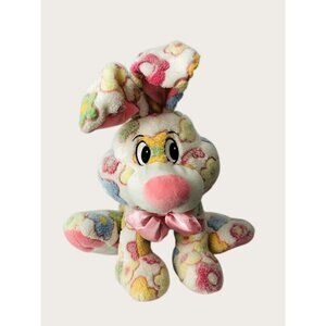 Dan Dee Collector's Choice Pastel Floral 18" Easter Bunny Rabbit Plush Animal